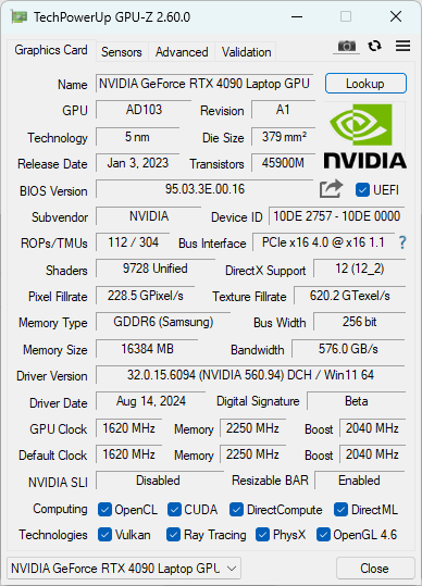 GPU-Z Card